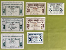 Konvolut Banknoten Notgeld