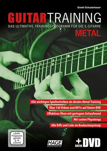 Guitar training metal - training,