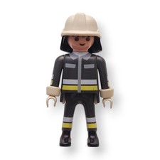 Playmobil Figur Mann Feuerwehr Einsatzjacke Helm Hose Uniform