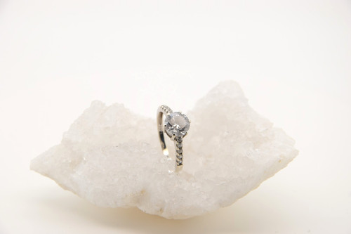 Damen ring 333 weißgold - 333,