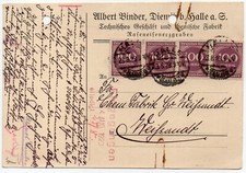 PK Ulbert Binder Diemitz bei Halle 23.8.23 nach Weißandt Gölzau Radegast