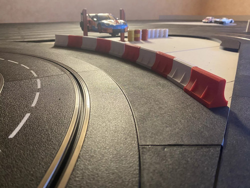 Boxenmauer für carrera - für, 1:32