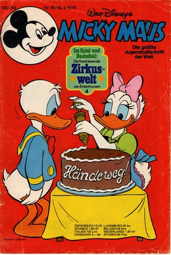 Micky maus heft 18 4 - nr., 18.