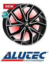 4x Alutec ADX.02 7,5X18 4/108 ET45 Diamant-Schwarz Frontpoliert