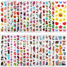 3D Aufkleber Set für Kinder -