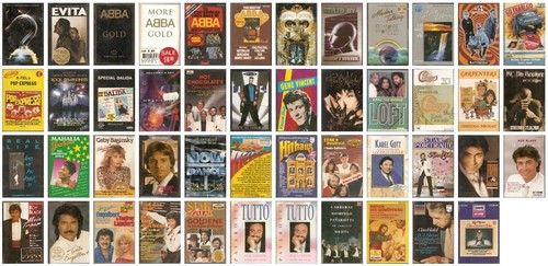 Musikkassetten sammlung - mc:,