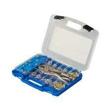 Ösen & Druckknopf Set 275st + Druckknopfzange Camping Vorzelt Markise Safariroom