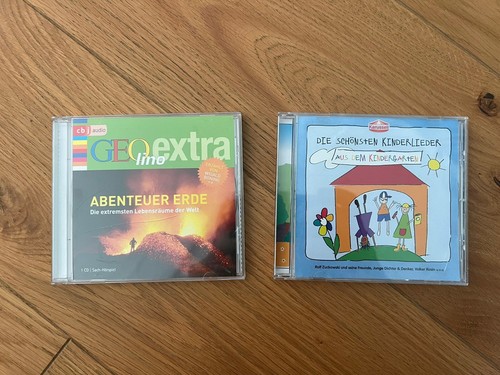 Kinder geolino - cd´s,