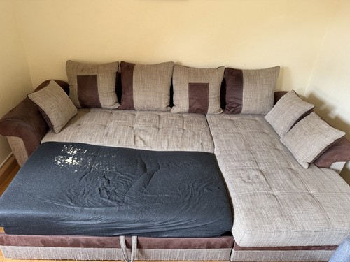 Schlafsofa form mit - schlafsofa, l-form