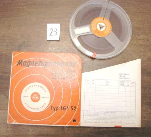Basf magnetophonband band - magnetophonband,