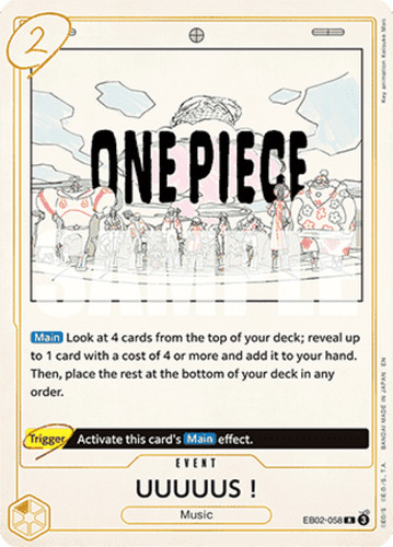 One piece tcg - one, eb02-058