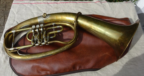 Altes tenorhorn dörre - f.w.,
