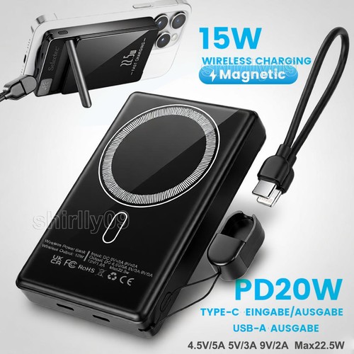 Magnetisch wireless powerbank - wireless,