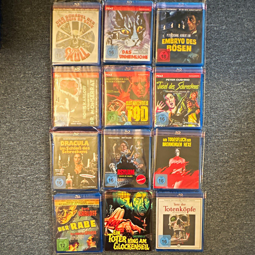 Gothic horror blu ray paket - gothic,