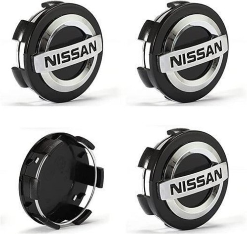 4pcs 60mm chrom - 4pcs, chrom-schwarz