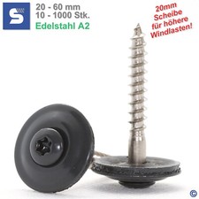 Spenglerschrauben Anthrazit