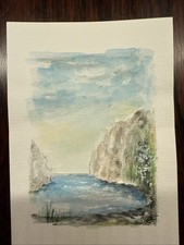 Original Aquarell des