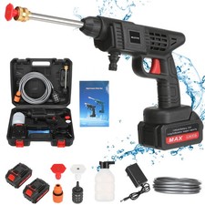 300Bar Handgerät Akku Hochdruckreiniger Auto Mobiler Druckreiniger Spritzpistole