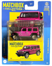 Matchbox '18 Jeep Wrangler JL Collectors 19/20 2024 1:64 Modellauto Spielzeug US