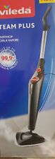 Vileda STEAM PLUS Dampfreiniger Hartboden Fliese Teppich Polster Dampf Wisch Mop