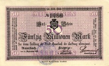 Keller 96d Amorbach 50 Mio Mark 1923