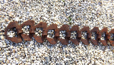 seltene, alte Eisenkette