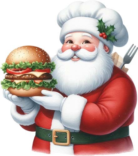 Bunte weihnachten santa - bunte,