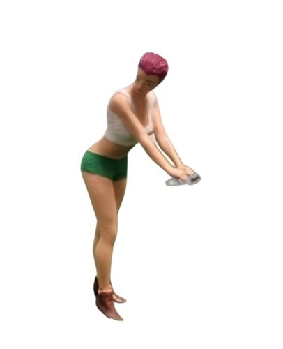 Atlantic figur mit schwamm - mit,