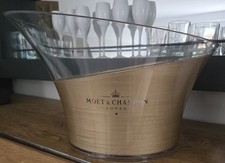 Moet Chandon Imperial Gold Champagner XXL Kühler Ice Bucket Acryl Deko wie neu