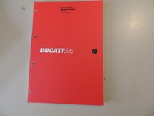 Werkstatthandbuch Ducati 996 / 996 S 2001 manuel d`atelier 