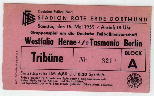 Ticket endrunde westfalia - ticket,