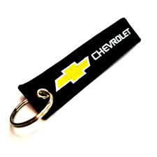 CHEVROLET Schlüsselanhänger Merchandise Keychain Anhänger 2 Seitig bestickt