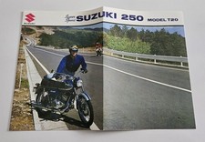 Suzuki P 20 250 1966 Broschüre OLDTIMER MOTORRAD Broschüre Prospekte FAKSIMILE
