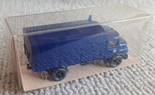 vintage West Berlin Wiking HO 69620 Mercedes Kurzhauber  THW blau in OVP