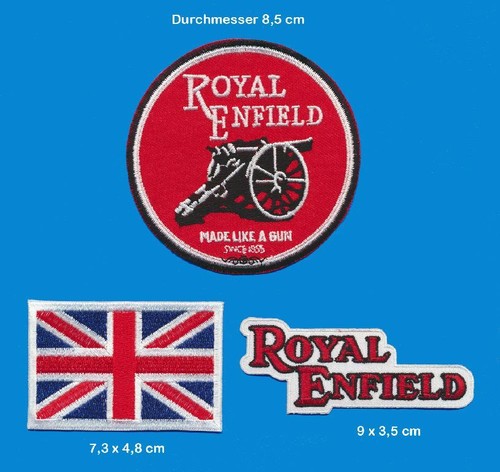 Royal enfield aufnäher - royal,
