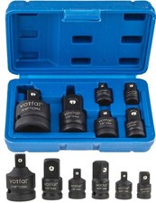 Kraft Adapter 6tlg Schlagschrauber Nüsse Reduzierung 1/2"3/4"1/4"3/8" Stecknuss