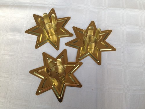 Tischkerzenhalter gold mit - 10,