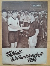 Progress Filmillustrierte zur Fußball-Weltmeisterschaft 1954 - Z1-2 Fritz Walter