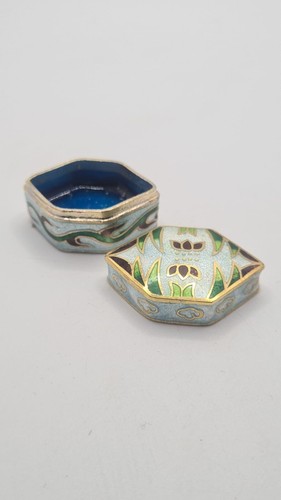 Cloisonne deko dose china - cloisonne,