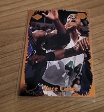 VINCE CARTER NBA ROOKIE CARD EDGE 1998-99 RC # RR-47 RAPTORS NETS 