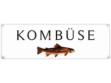 METALLSCHILD Blech KOMBÜSE