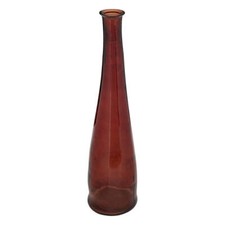 Schmale Vase aus recyceltem