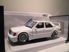 1 : 18 Mercedes Benz MB 190E 2.5 16V Evolution 2 Evo weiß BBS RS Umbau / Tuning