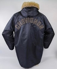 Chevignon Jacke Parka Thompson Rd schwarz Gr. L Kapuze Conquest vintage 90s