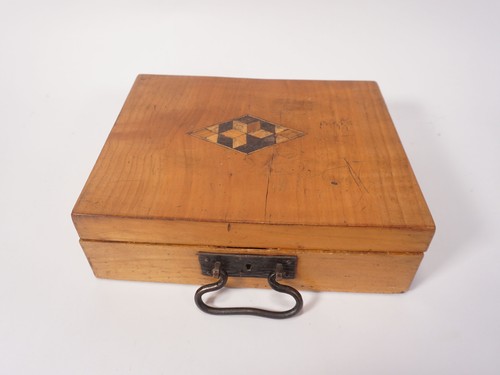 Antike holz schmuck schatulle - schmuck,