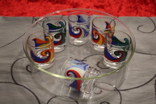 Vintage schnaps gläser - vintage,