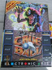 Crüe Ball  " Heavy Metal" Pinball SEGA MD No Booklet Baujahr 1992 kaum gebraucht