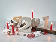 Beton Gießform Zahlen 1-4, je