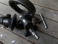 Triumph 650ccm 6T 3 piece Crankshaft STD size small bearing ~1950 Kurbelwelle