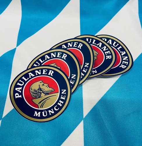 Paulaner münchen aufkleber - 5x,